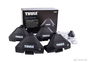 Thule WingBar EVO Clamp - tiché, bezpečné, top stav - 2