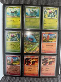 151 Pokémon 1-165 EX, Holo, Reverse Holo karty - 2