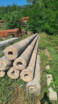 Elektrické betonové stĺpy - 2