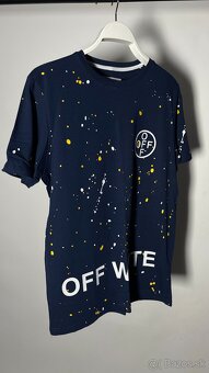 Off White Tee - Blue - 2