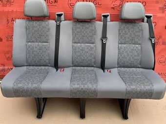 Trojsedacka VW CRAFTER/MB SPRINTER + dily - 2