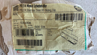 PREFA prichytka pre falcovany plech - 2