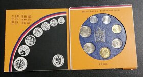 Sada československých mincí 1990 - 2