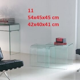 Predám dizajnové sklenené stoly - 2