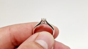 Zasnubny prsteň 0,20ct diamant - 2