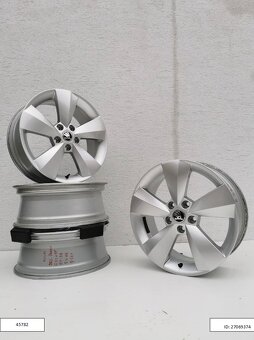 Org Škoda Kodiaq 6,5X17 ET38 5X112 Silber 1238 - 2