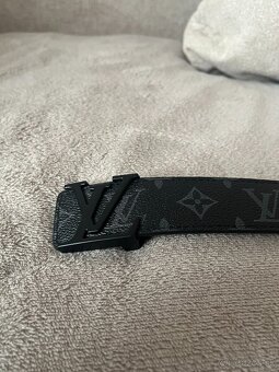 Louis Vuitton opasok – čierny, veľkosť 110 cm - 2