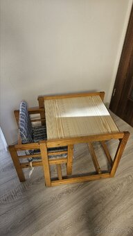 Detská rozkladacia stolička so stolíkom - 2