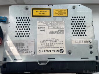 Predam originál bmw rádio 16:9 2-din e46 e39 e53 - 2