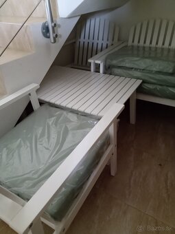 Eukalyptová súprava-biela pohodovo nízka - 2
