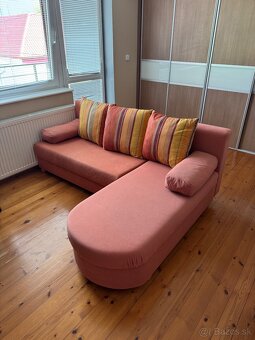 Rozkladací rohový gauč s úložným priestorom – Košice - 2