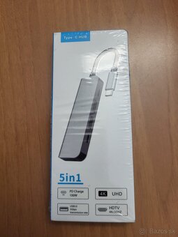 HUB USB-C na 2 x USB-A  , 2x USB-C  , 1 x HDMI - 2