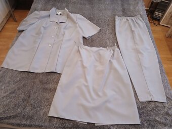 Dámsky kostým 3dielny sivý - 2