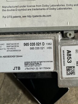 NAVIGÁCIA HARMAN 565035021D - 2