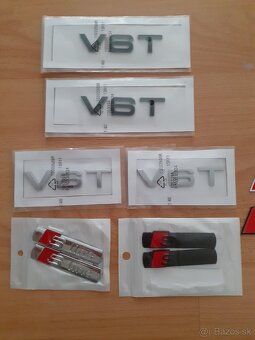 Znak Audi S line V6T Supercharged - 2