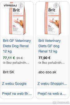 Brit granule veterinarna dieta RENAL - 2