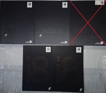 💙⚡Predám Katalógy BMW i8 i12 Coupe 🏁✨ - 2