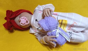 Realistické spinkajúce miminko - 2