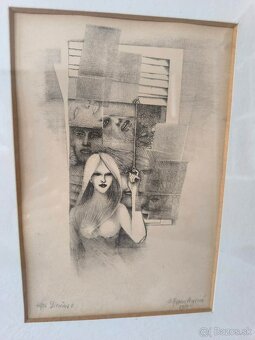 Soňa Rappensbergerova Litografia - 2