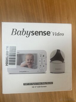 Video HD 5 LCD pestúnka Babysense - 2