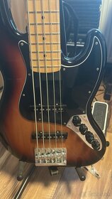 Fender Deluxe Active Jazz Bass V Sunburst - 2