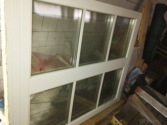 Dřevěná fixní okna 150125 cm - 2