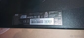 Predám nefunkčný LED monitor AOC G2490VXA 23,8" - 2