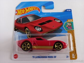 HOT WHEELS - LAMBORGHINI HURACÁN STERATO,LP 620, MIURA SV - 2