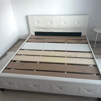 Manželská posteľ ekokoža 180x200cm - 2