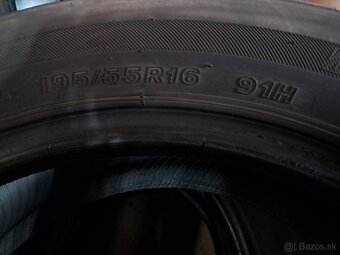 Letné pneumatiky 195/55 r16 Bridgestone - 2
