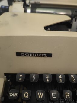 Písací stroj consul - 2