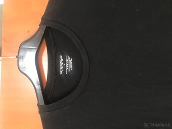 EMPORIO ARMANI originál black pánske tricko XL - 2