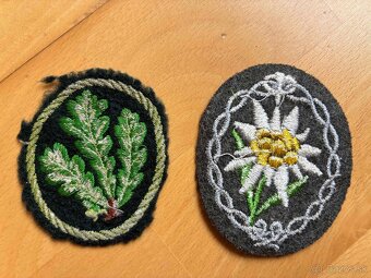 Nemecké insígnie Gebirgsjäger - 2
