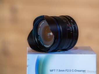 Predám objektív Laowa 7,5mm f/2 pre systém MFT 4/3 - 2
