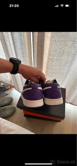 Nike jordan 1 low purple - 2