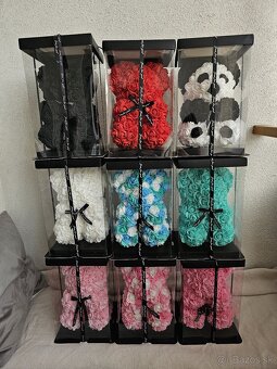 Macko z ruží/Medved z Ruží rôzne farby - 2