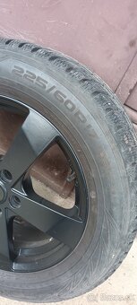 Al disky 7jx17 + zimné pneumatiky 225/60R17 - 2