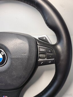 Bmw kožený volant f10 f11 f12 f13 f01 f06 - 2