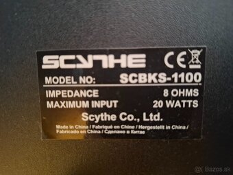 Zosilňovač a reproduktory Scythe - 2