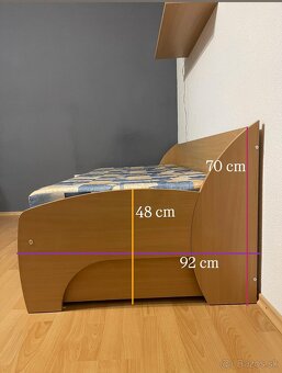 Posteľ s úložným priestorom - 2