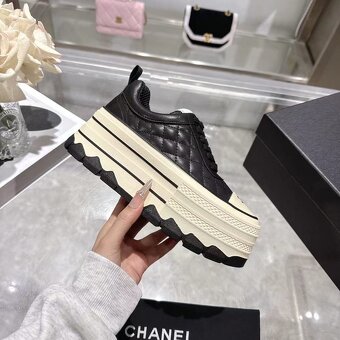 chanel cierne tenisky - 2