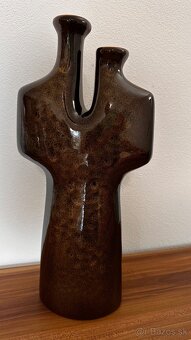 Keramická umelecká váza - 2