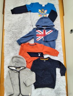 Mikiny 86-110 lacno za 5€ 5kusov - 2