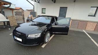 Audi A8, 1 majiteľ, nočné videnie, doťahovanie dverí. - 2