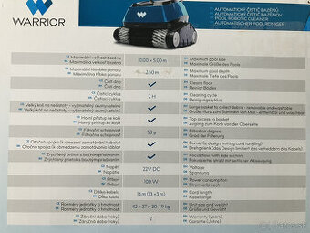 Bazénový robot vysávač (+1 rok záruka) - 2