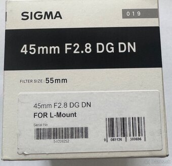 SIGMA 45mm f/2.8 DG DN Contemporary L-mount - 2