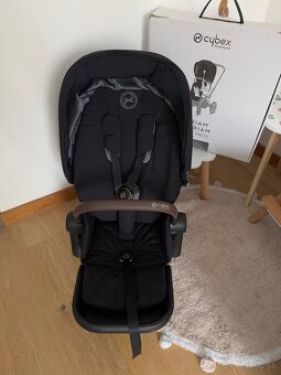 Nový poťah cybex priam 4.0 deep black - 2