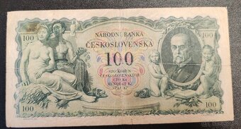100 kč, 1931 seria U, Československo - 2