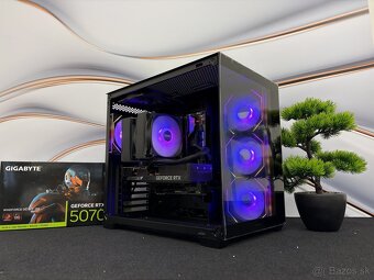 Herný PC R7 7800X3D / RTX 5070 12GB / 32GB DDR5 / 1TB NVMe - 2