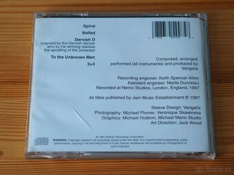 CD Vangelis: Spiral - 2